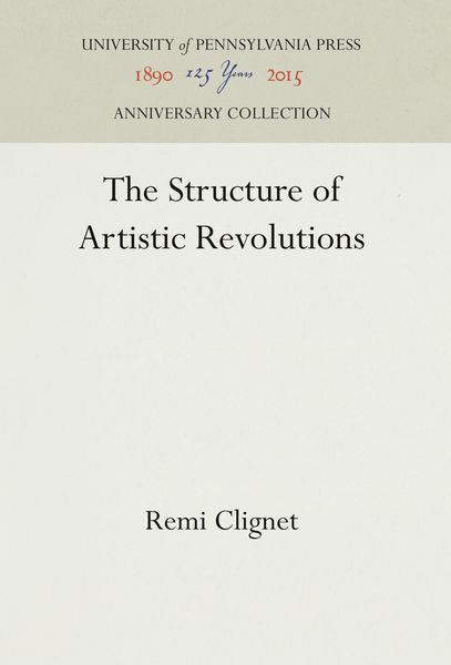 Produktbild: The Structure of Artistic Revolutions