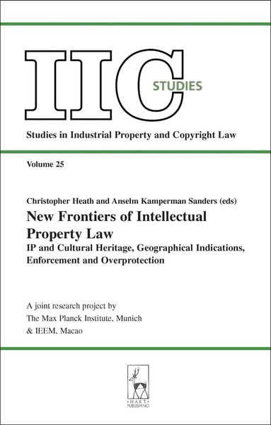 Produktbild: New Frontiers of Intellectual Property Law