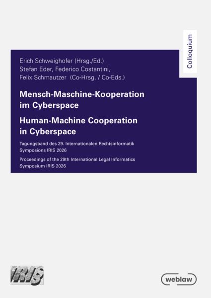 Produktbild: Mensch - Maschine - Kooperation im Cyberspace