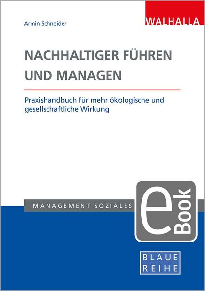 Produktbild: Nachhaltiger f&uuml;hren und managen