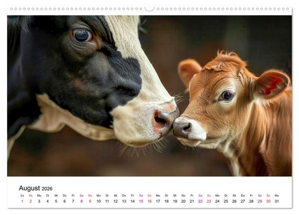 Produktbild: Holsteiner Sch&ouml;nheiten (hochwertiger Premium Wandkalender 2026 DIN A2 quer), Kunstdruck in Hochglanz