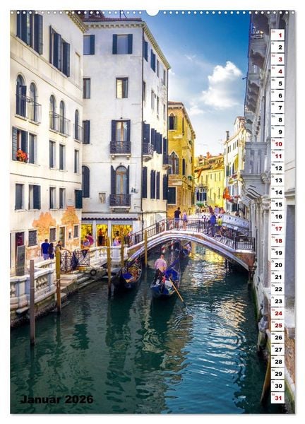 Produktbild: Sch&ouml;nes Italien. Impressionen by VogtArt (Wandkalender 2026 DIN A2 hoch), CALVENDO Monatskalender