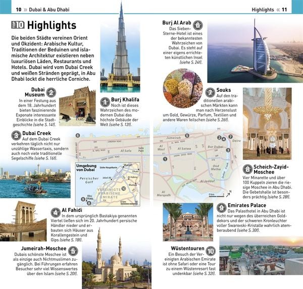 Produktbild: TOP10 Reisef&uuml;hrer Dubai & Abu Dhabi