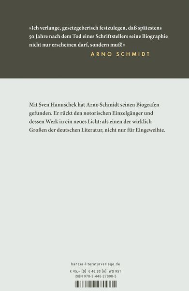Produktbild: Arno Schmidt