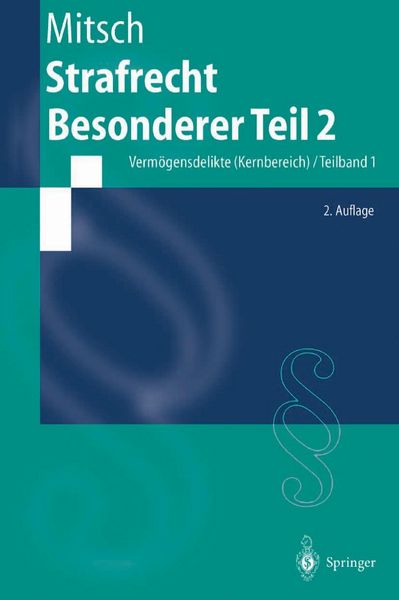 Produktbild: Strafrecht, Besonderer Teil 2