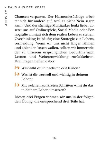 Produktbild: Die 1-Minuten-Strategie gegen Overthinking