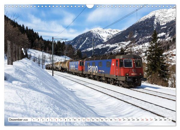 Produktbild: F&uuml;r G&uuml;ter die Bahn (Wandkalender 2026 DIN A3 quer), CALVENDO Monatskalender