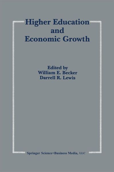 Produktbild: Higher Education and Economic Growth