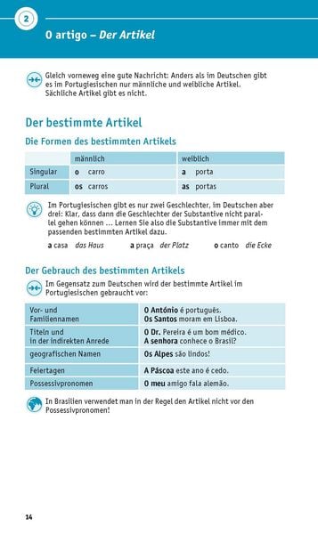 Produktbild: PONS Grammatik kurz & b&uuml;ndig Portugiesisch