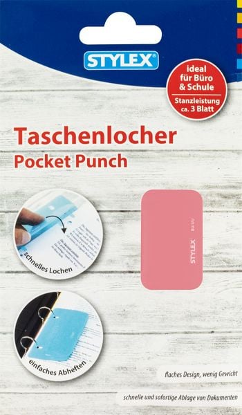 Produktbild: Taschenlocher, Kunststoff
