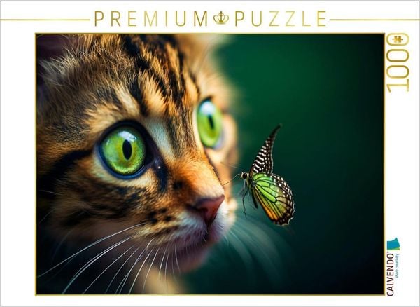 Produktbild: CALVENDO Puzzle Kuschelk&ouml;nig | 1000 Teile Lege-Gr&ouml;&szlig;e 64x48cm Foto-Puzzle f&uuml;r gl&uuml;ckliche Stunden
