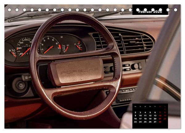 Produktbild: &acute;89 Porsche 944 S2 (Tischkalender 2026 DIN A5 quer), CALVENDO Monatskalender