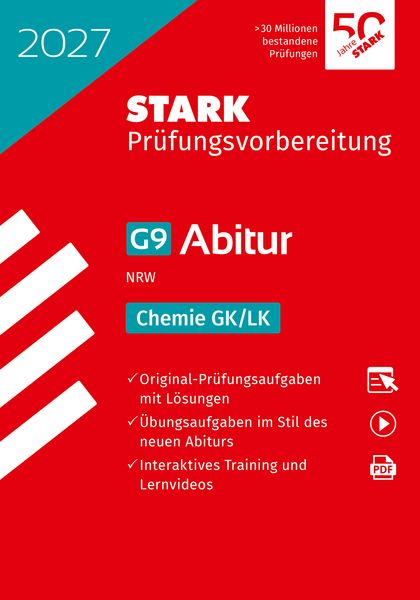 Produktbild: STARK Chemie GK/LK - Abitur 2027 NRW - Pr&uuml;fungsvorbereitung