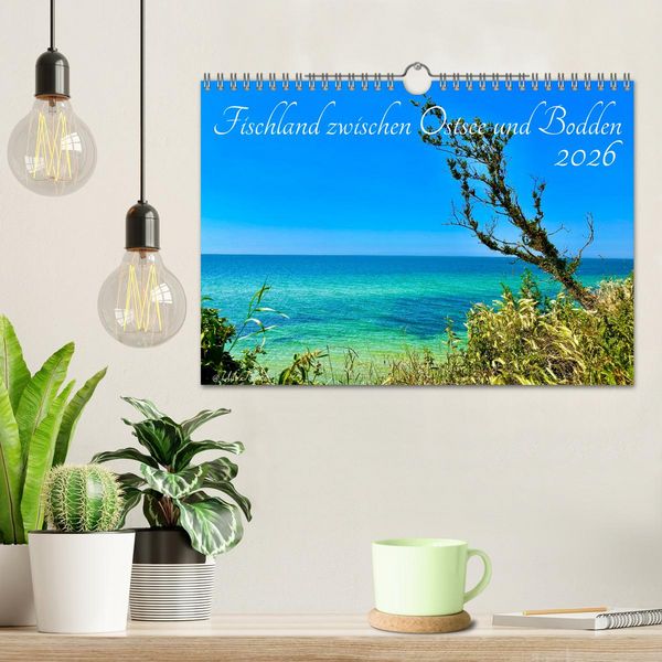 Produktbild: Fischland zwischen Ostsee und Bodden (Wandkalender 2026 DIN A4 quer), CALVENDO Monatskalender
