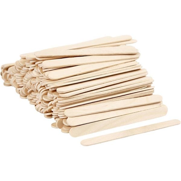 Produktbild: Creativ Company Eisstiele, L 11,5 cm, B 10 mm, Natur, 200 Stk