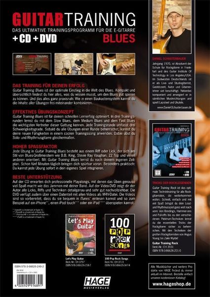Guitar Training Blues + CD + DVD