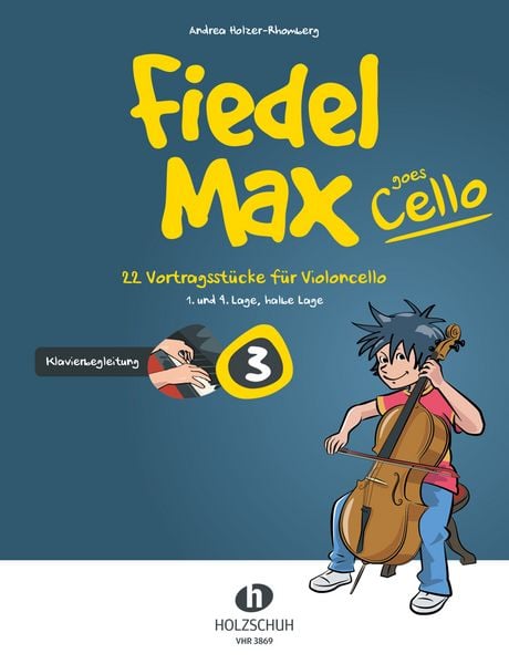 Produktbild: Fiedel-Max goes Cello, Band 3 - Klavierbegleitung