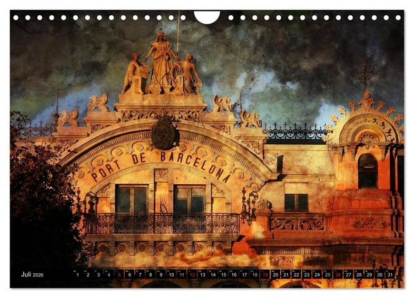 Produktbild: Barcelona (Wandkalender 2026 DIN A4 quer), CALVENDO Monatskalender