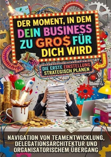 Produktbild: Der Moment, in dem dein Business zu gro&szlig; f&uuml;r dich wird: Die erste Einstellung strategisch planen