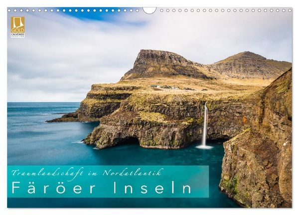 Produktbild: Traumlandschaft im Nordatlantik. F&auml;r&ouml;er Inseln (Wandkalender 2026 DIN A3 quer), CALVENDO Monatskalender