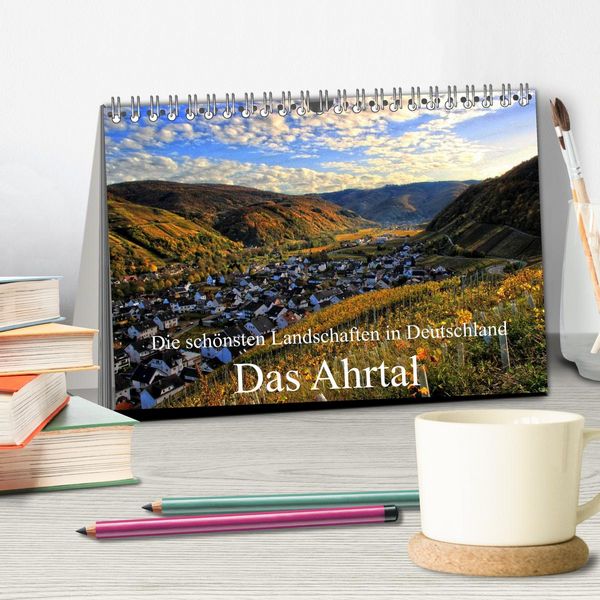 Produktbild: Die sch&ouml;nsten Landschaften in Deutschland - Das Ahrtal (Tischkalender 2026 DIN A5 quer), CALVENDO Monatskalender