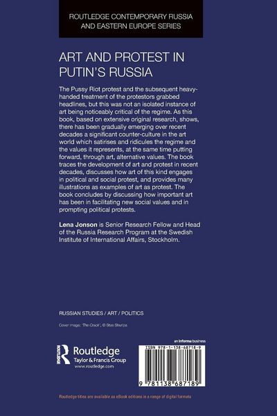 Produktbild: Art and Protest in Putin's Russia