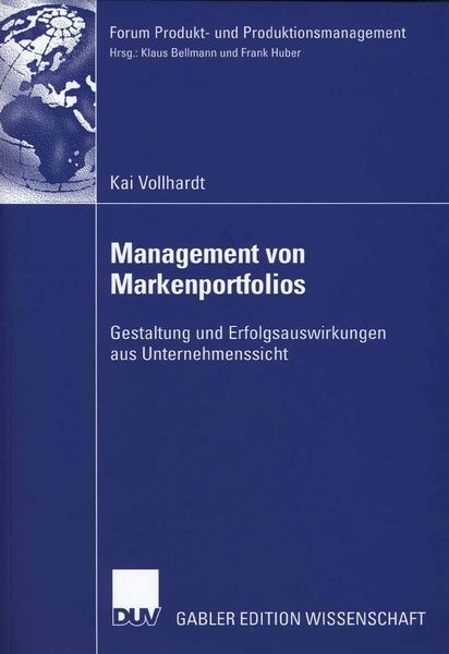 Produktbild: Management von Markenportfolios