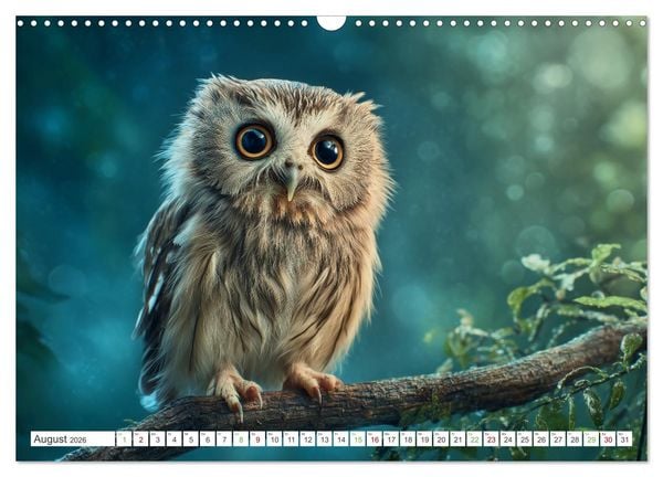 Produktbild: Flauschige Momente (Wandkalender 2026 DIN A3 quer), CALVENDO Monatskalender