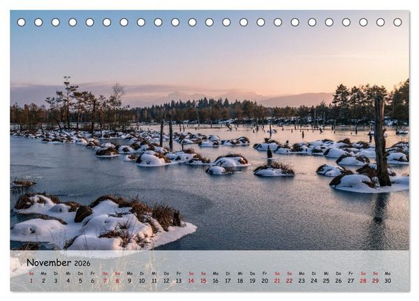 Produktbild: Unser Berchtesgadener Land (Tischkalender 2026 DIN A5 quer), CALVENDO Monatskalender