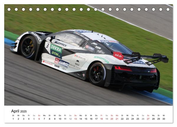 Produktbild: Deutsche Tourenwagen (Tischkalender 2025 DIN A5 quer), CALVENDO Monatskalender