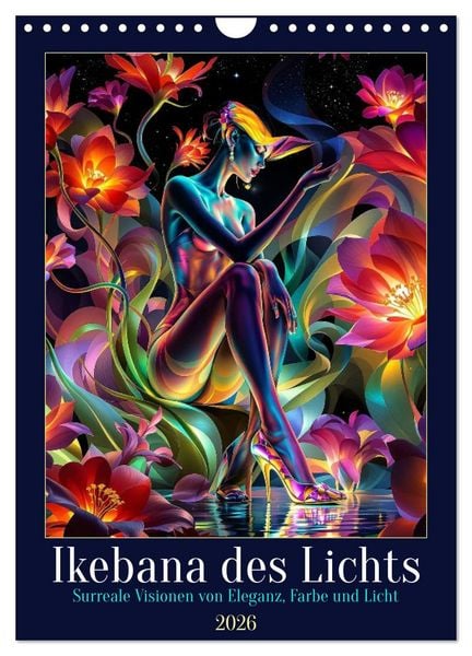 Produktbild: Ikebana des Lichts (Wandkalender 2026 DIN A4 hoch), CALVENDO Monatskalender