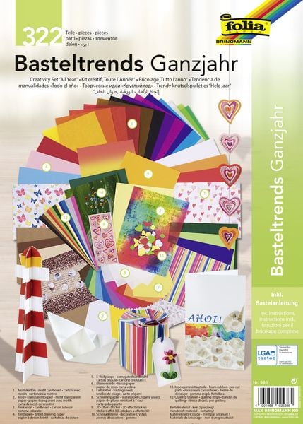 Folia Basteltrends GANZJAHR , 322-teilig