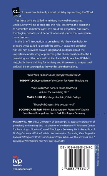 Produktbild: A Little Book for New Preachers