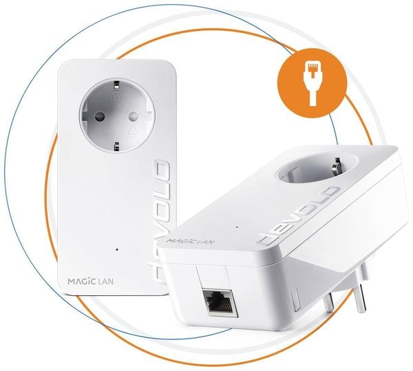 Devolo Magic 1 LAN Starter Kit Powerline Starter Kit 8295 EU Powerline 1200 MBit/s