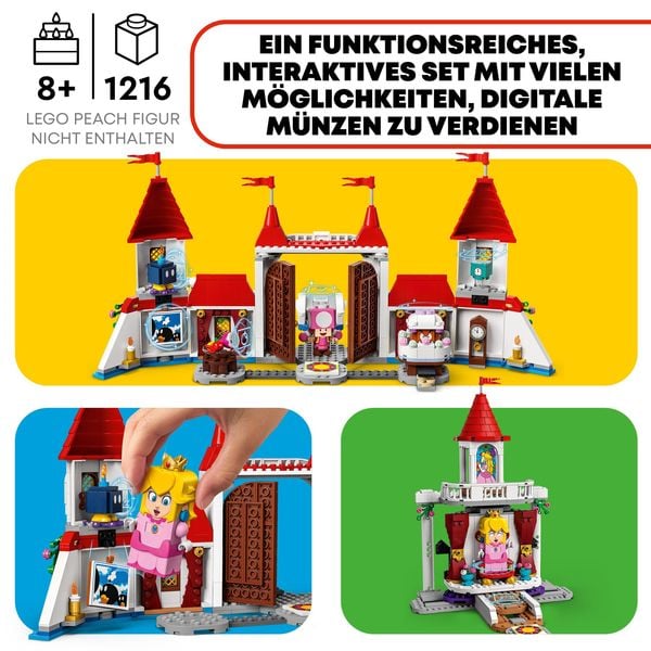 LEGO Super Mario 71408 Pilz-Palast – Erweiterungsset, baubares Spielzeug
