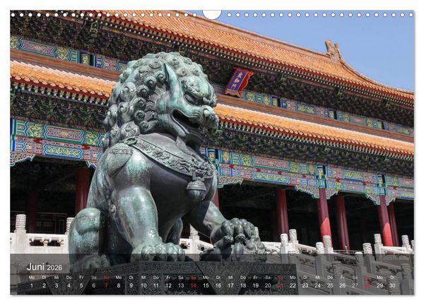 Produktbild: Erlebe China (Wandkalender 2026 DIN A3 quer), CALVENDO Monatskalender