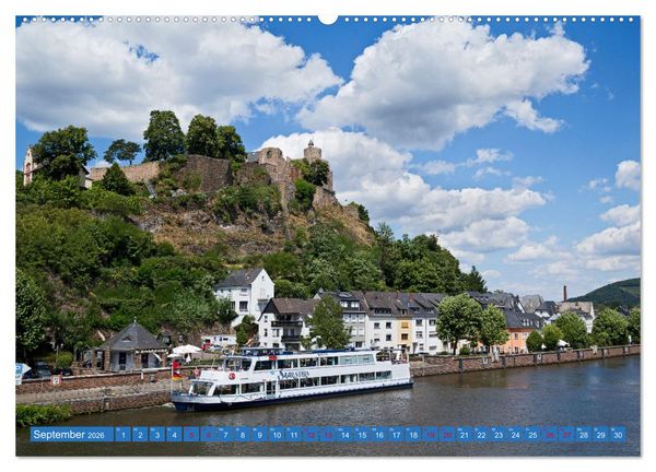 Produktbild: Idyllisches Saarburg (hochwertiger Premium Wandkalender 2026 DIN A2 quer), Kunstdruck in Hochglanz