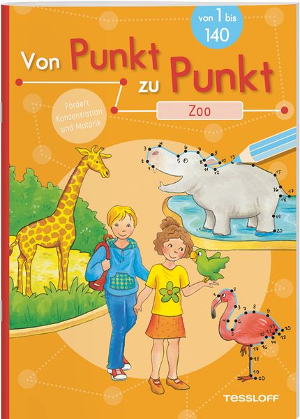 Von Punkt zu Punkt. Zoo, Taschenbuch von Corina Beurenmeister, Tessloff Verlag Ragnar Tessloff GmbH & Co. KG, 9783788644833