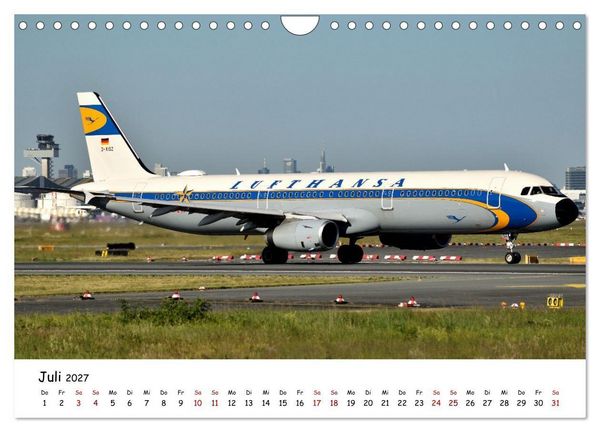Produktbild: Faszination Luftfahrt Vielfalt zwischen Himmel und Vorfeld (Wandkalender 2027 DIN A4 quer), CALVENDO Monatskalender