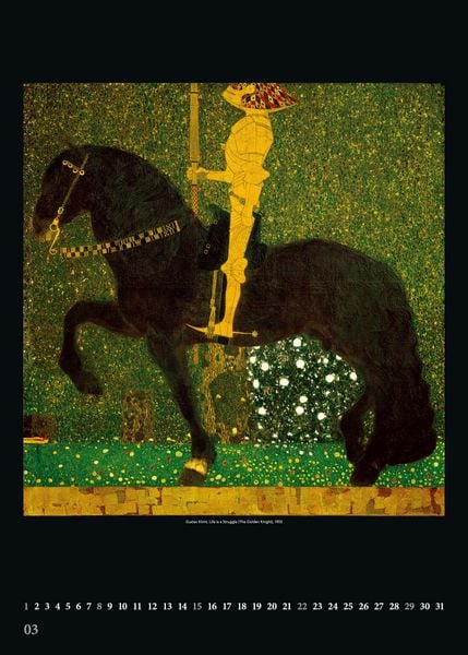 Produktbild: Gustav Klimt 2026 - Kunst-Kalender - Poster-Kalender - 50x70