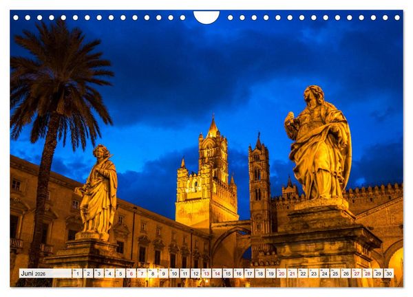 Produktbild: Sizilien - Palermo (Wandkalender 2026 DIN A4 quer), CALVENDO Monatskalender