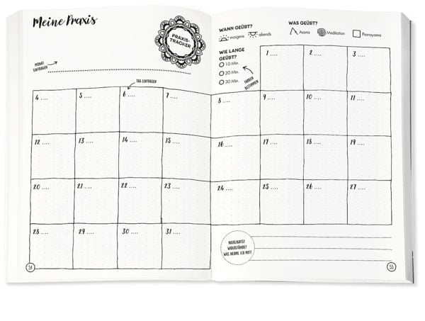 Produktbild: Yoga Bullet Journal