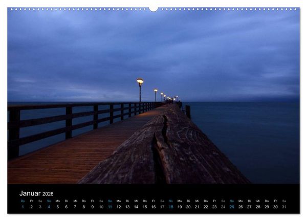 Produktbild: Ostseestrand Graal-M&uuml;ritz (hochwertiger Premium Wandkalender 2026 DIN A2 quer), Kunstdruck in Hochglanz
