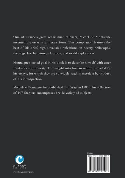 Produktbild: The Complete Essays of Michel de Montaigne