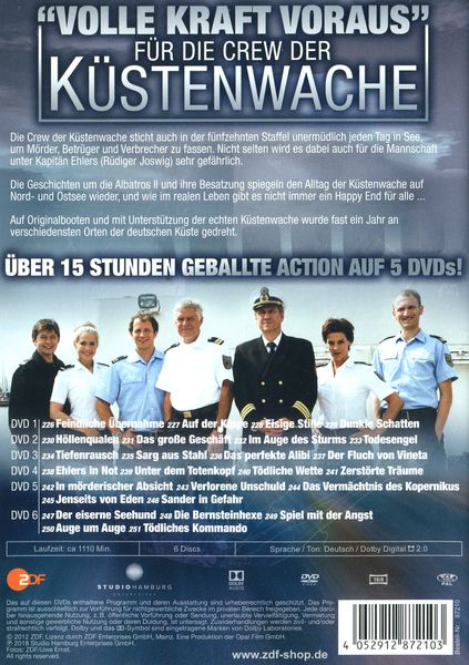 Produktbild: K&uuml;stenwache - Die komplette f&uuml;nfzehnte Staffel [6 DVDs]
