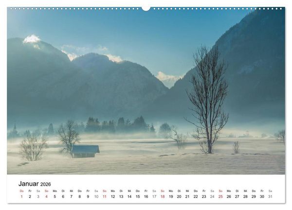 Produktbild: Salzburger Saalachtal - unterwegs im Pinzgau (hochwertiger Premium Wandkalender 2026 DIN A2 quer), Kunstdruck in Hochglanz