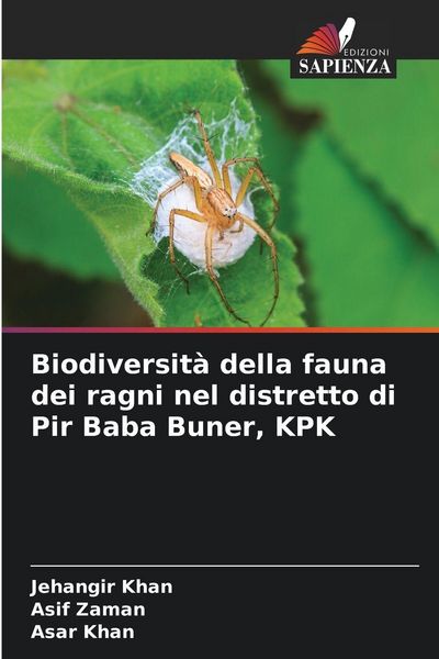 Produktbild: Biodiversit&agrave; della fauna dei ragni nel distretto di Pir Baba Buner, KPK