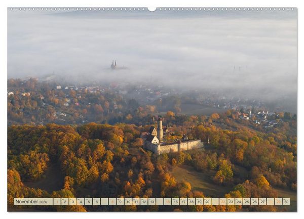 Produktbild: Oberfranken aus der Vogelperspektive (Wandkalender 2026 DIN A2 quer), CALVENDO Monatskalender