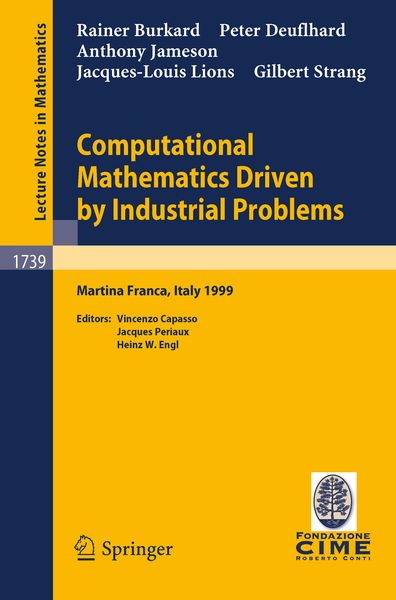 Produktbild: Computational Mathematics Driven by Industrial Problems