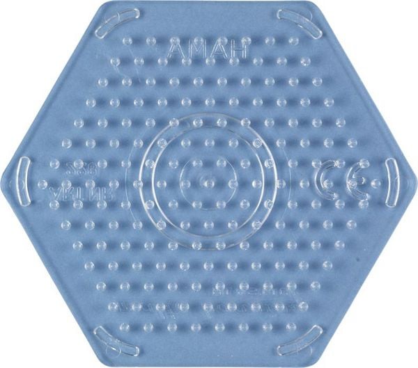 Produktbild: HAMA Stiftplatte Sechseck klein, transparent